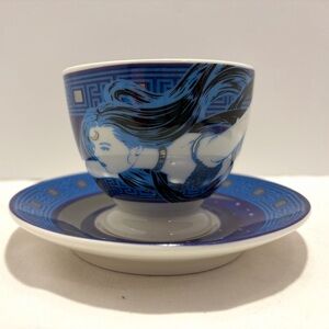 Illumicrate Nyx Goddess Of Night Collectible Tea Cup and Saucer